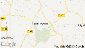 Plan de Saint-Aquilin