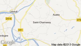 Plan de Saint-Chamassy