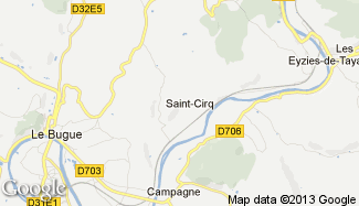 Plan de Saint-Cirq