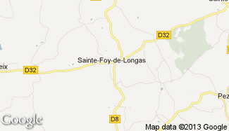 Plan de Sainte-Foy-de-Longas