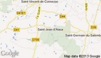 Plan de Saint-Jean-d'Ataux