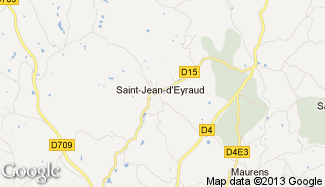 Plan de Saint-Jean-d'Eyraud