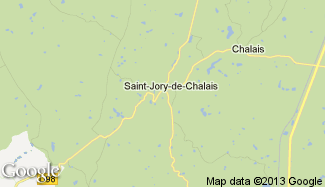 Plan de Saint-Jory-de-Chalais