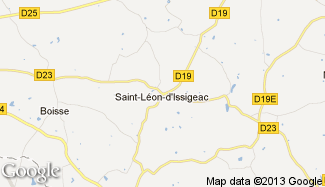 Plan de Saint-Léon-d'Issigeac