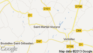 Plan de Saint-Martial-Viveyrol