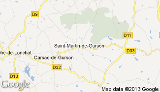 Plan de Saint-Martin-de-Gurson