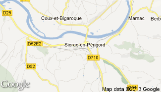 Plan de Siorac-en-Périgord