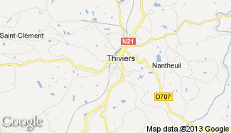 Plan de Thiviers