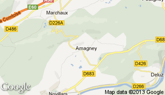 Plan de Amagney