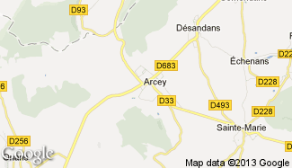 Plan de Arcey