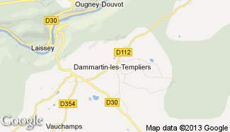 Plan de Dammartin-les-Templiers