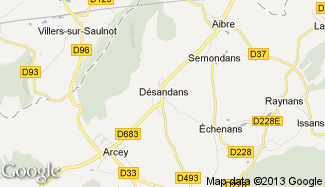 Plan de Désandans