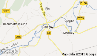 Plan de Émagny