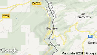 Plan de Goumois
