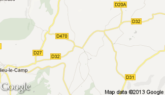 Plan de Grandfontaine-sur-Creuse