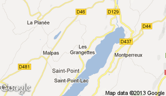 Plan de Les Grangettes