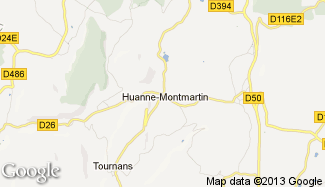 Plan de Huanne-Montmartin