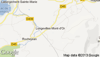 Plan de Longevilles-Mont-d'Or