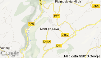 Plan de Mont-de-Laval