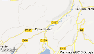 Plan de Oye-et-Pallet