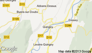 Plan de Quingey