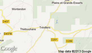 Plan de Trévillers