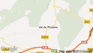 Plan de Val-de-Roulans