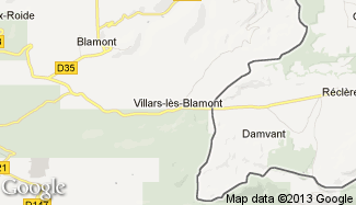 Plan de Villars-lès-Blamont