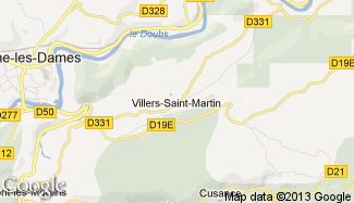 Plan de Villers-Saint-Martin