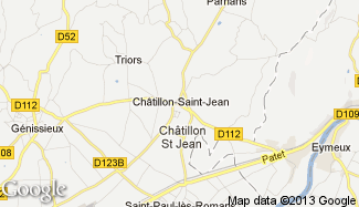 Plan de Châtillon-Saint-Jean