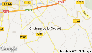 Plan de Chatuzange-le-Goubet