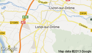 Plan de Loriol-sur-Drôme