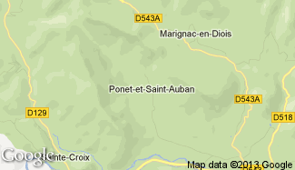 Plan de Ponet-et-Saint-Auban