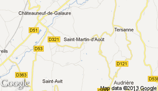 Plan de Saint-Martin-d'Août