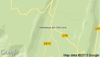 Plan de Vassieux-en-Vercors