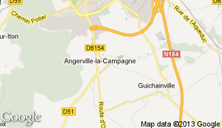Plan de Angerville-la-Campagne