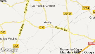 Plan de Avrilly