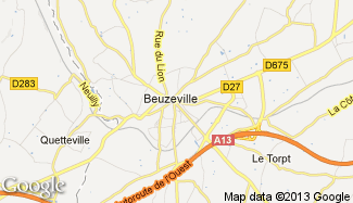 Plan de Beuzeville