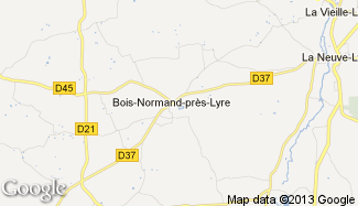 Plan de Bois-Normand-près-Lyre