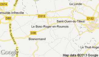 Plan de Le Bosc-Roger-en-Roumois