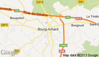 Plan de Bourg-Achard