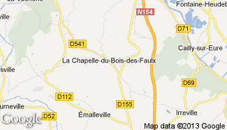 Plan de La Chapelle-du-Bois-des-Faulx