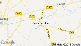 Plan de Condé-sur-Iton