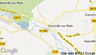 Plan de Corneville-sur-Risle