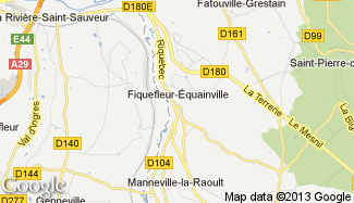 Plan de Fiquefleur-Équainville