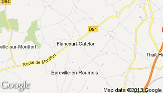 Plan de Flancourt-Catelon