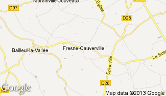 Plan de Fresne-Cauverville