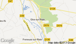 Plan de Glos-sur-Risle