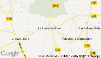 Plan de La Haye-du-Theil