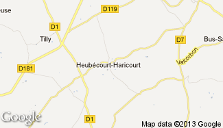 Plan de Heubécourt-Haricourt